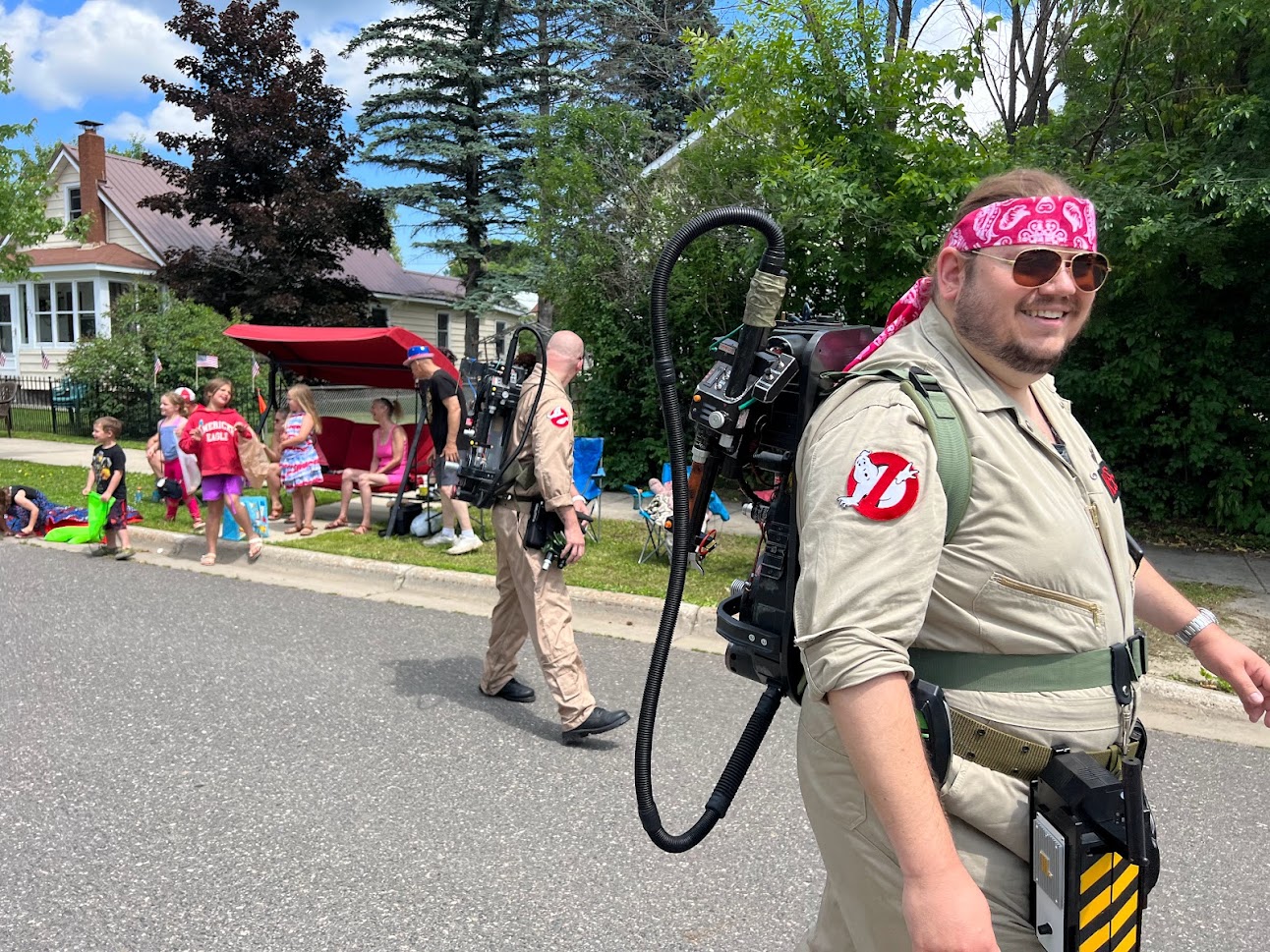 The Buhl Independence Day Parade Ghostbusters North